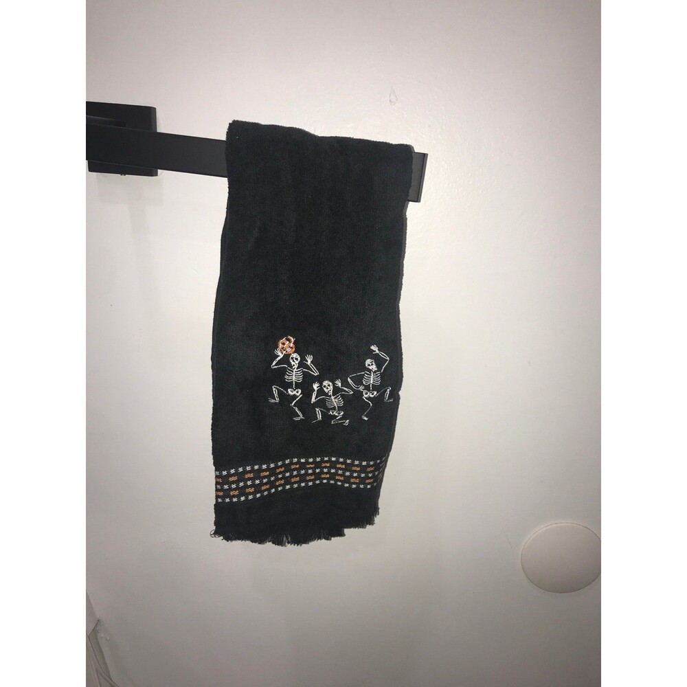 Skeleton Halloween hand Decor towel